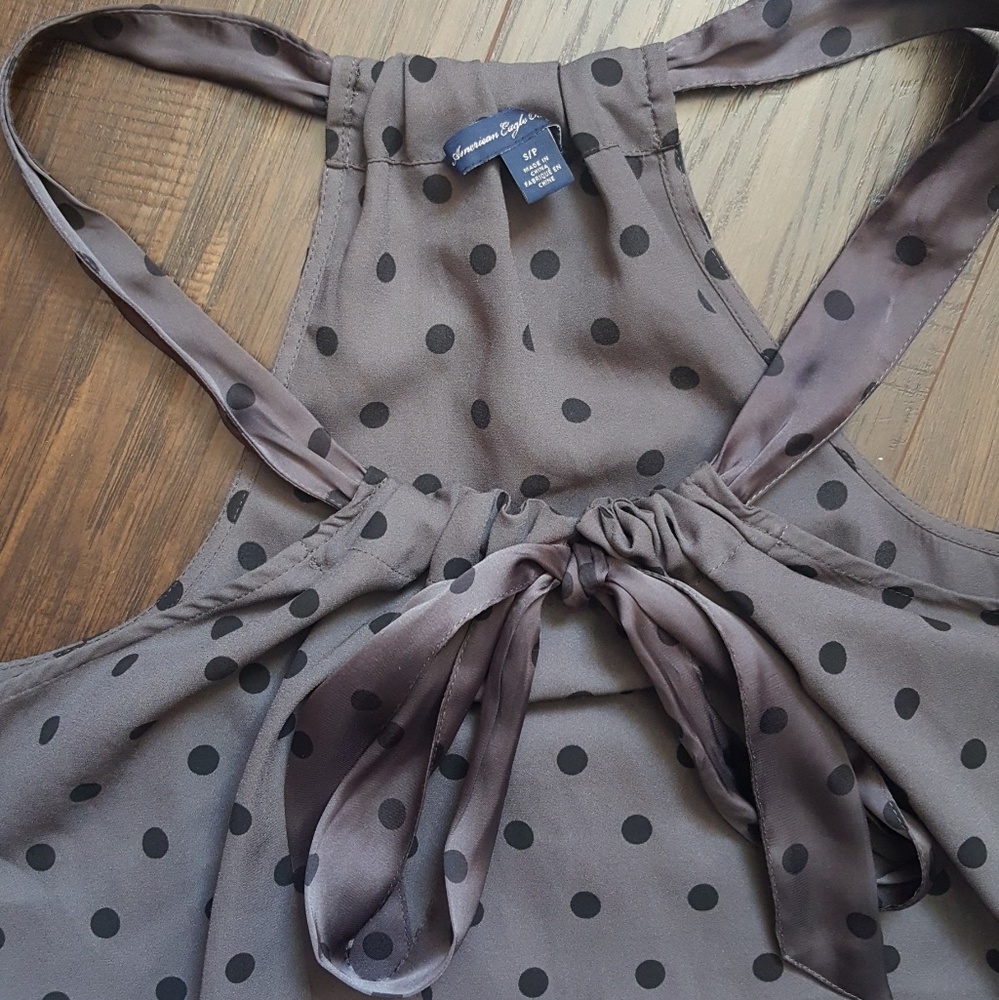 American Eagle Halter with Bow Size Small Petite - Picture 3 of 8